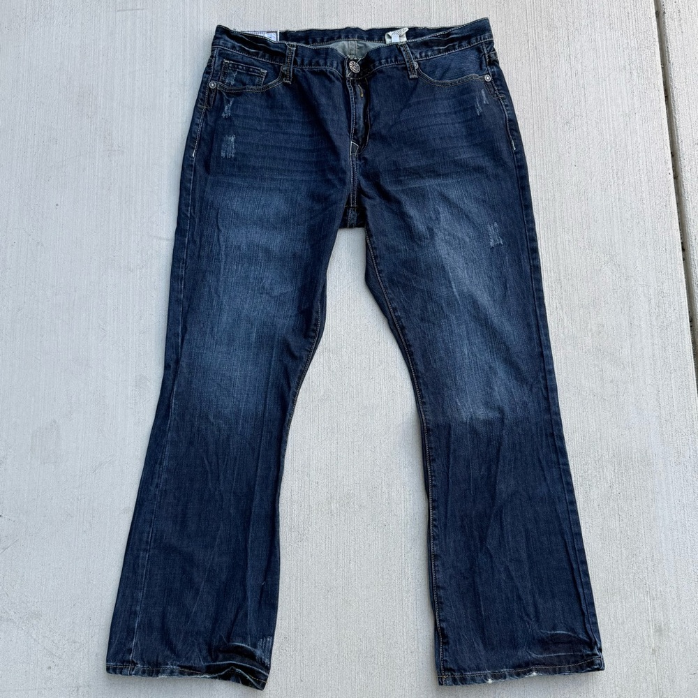 Vintage John Stetson "1014 Rocker' Western Cotton Bootcut Jeans Mens Size 40x32